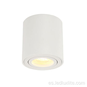 Downlight sin molduras de montaje en superficie redondo LED ajustable
